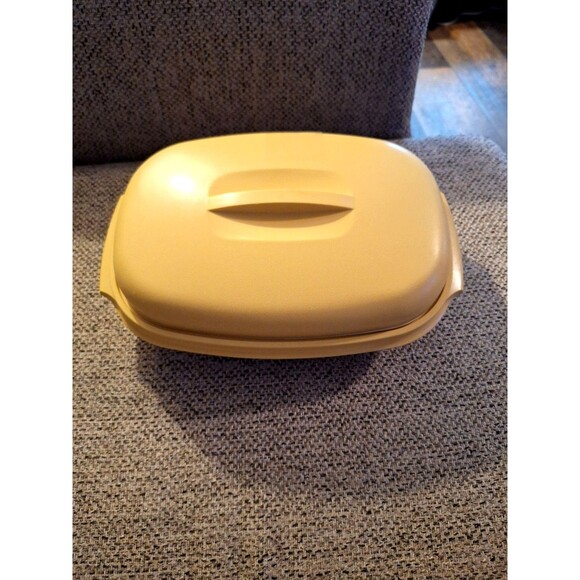 Vintage‎ 1970's Tupperware Harvest Gold Steamer Model #1273 - Picture 1 of 6